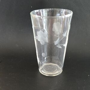 Vintage Etched Glass